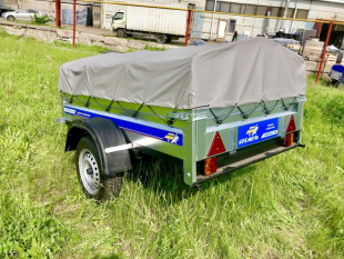 Автомобильный Прицеп Кремень "Стандарт" (2,0х1,3) на рессоре alko