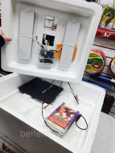 Инкубатор Несушка на 63 яйца (автомат, цифровое табло, вентиляторы, 220+12В) арт. 46В