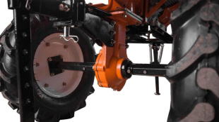 Мотоблок Кентавр 2016Б (на колёсах 4*10, 2 передачи, ВОМ)