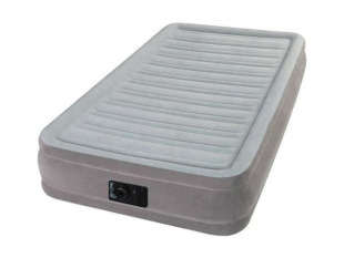 Надувная кровать Twin Comfort-Plush (Твин Комфорт-Плаш), 99х191х33 см, встр. электрич. насос, INTEX Надувная кровать Twin Comfort-Plush (Твин Комфорт-Плаш), 99х191х33 см, встр. электрич. насос, INTEX
