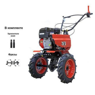 Мотоблок ОКА МБ-1Д2М16 (005.45.0100-52) с двигателем Lifan 9,0 л.с. В комплекте (фрезы, удлинители осей)