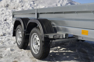 Прицеп Avtos A30M2B (3000*1300*300 ресс. AL-KO (R13) Тент 1200мм 2ос)