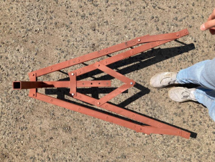 Борона для мотоблока МТЗ(Беларус) - "Целина" ОП-1478.000-01 (ПОД КВАДРАТ)