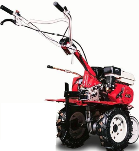 Культиватор GROFF 500L (7 л.с., на фрезах и переднем колесе)