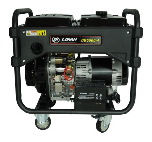 Генератор Lifan-DG5500-4 дизельный