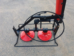 Косилка роторная, задненавесная, боковая, 2 диска, для ременных тракторов, рабочая ширина 800 мм.