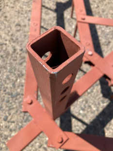 Борона для мотоблока МТЗ(Беларус) - "Целина" ОП-1478.000-01 (ПОД КВАДРАТ)