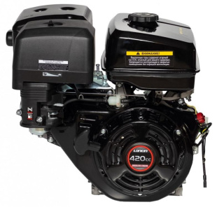 Двигатель Loncin G420F (B type) конусный вал 45,5мм Двигатель Loncin G420F (B type) конусный вал 45,5мм