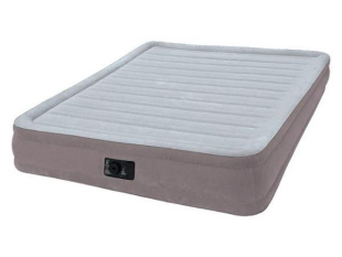 Надувная кровать Queen Comfort-Plush (Квин Комфорт-Плаш), 152х203х33см, встр. электрич. насос, INTEX Надувная кровать Queen Comfort-Plush (Квин Комфорт-Плаш), 152х203х33см, встр. электрич. насос, INTEX