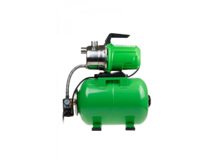 Станция водоснабжения автоматическая ECO GFI-1203 (1200 Вт, 3600 л/ч, 48 м, 4,8 бар макс, корпус бака сталь, корпус насоса нерж. сталь,, бак 24л.)