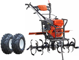 Культиватор SKIPER GT-1600SB + колеса BRADO 19х7-8 (комплект)