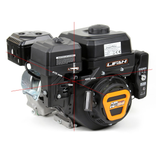 Двигатель Lifan KP230E-R (сцепление и редуктор 2:1) 8лс