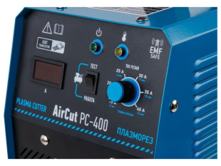 Плазморез Solaris AirCut PC-400 (220 В; 15-40 А; Высоковольтный поджиг; встроен.компрессор; термозащита; плавный запуск) Плазморез Solaris AirCut PC-400 (220 В; 15-40 А; Высоковольтный поджиг; встроен.компрессор; термозащита; плавный запуск)