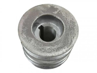 Шкив ременной пос. 25мм (3 ручья,А-13мм,Z-10мм,D80мм)