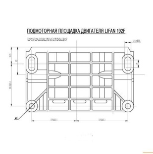 Двигатель Lifan 192F(вал 25мм) 17лс Двигатель Lifan 192F(вал 25мм) 17лс