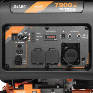 Генератор инверторный бензиновый DAEWOO POWER GDA 9400Ei Генератор инверторный бензиновый DAEWOO POWER GDA 9400Ei