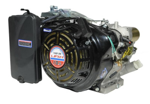 Двигатель Lifan 192F-2D конусный вал короткий 54,45 мм (с колоколом, без б/б)