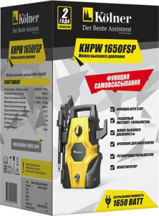 Мойка высокого давления KOLNER KHPW 1650FSP (кн1650фсп)