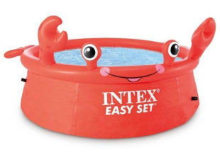 Надувной бассейн Easy Set Happy Crab, 183х51 см, INTEX (от 3 лет) Надувной бассейн Easy Set Happy Crab, 183х51 см, INTEX (от 3 лет)