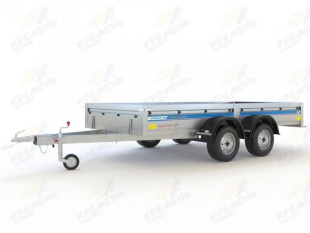 Прицеп Кремень 3,5х1,56х0,35 двухосный (на рессоре alko)