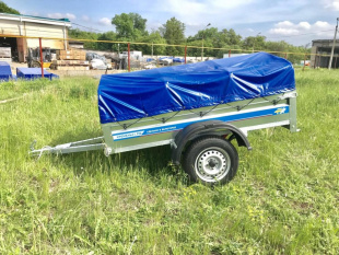 Автомобильный Прицеп Кремень "Стандарт Плюс" (1,7х1,3) на рессоре alko