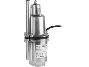 Насос вибрационный ECO CPV-330 (330Вт, 1300 л/ч, с питающ. пров. 10м 3х0,75 мм2, верх.забор воды, аналог насоса Ручеек) Насос вибрационный ECO CPV-330 (330Вт, 1300 л/ч, с питающ. пров. 10м 3х0,75 мм2, верх.забор воды, аналог насоса Ручеек)
