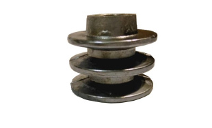 Шкив Крот D19 мм ведущий 2х ручейковый, профиль "А"