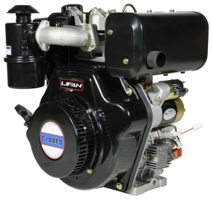 Двигатель Lifan Diesel 188FD D25 6A шлицевой вал for 1300D Двигатель Lifan Diesel 188FD D25 6A шлицевой вал for 1300D