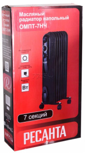 Обогреватель масляный РЕСАНТА ОМПТ-7НЧ (67/3/13)