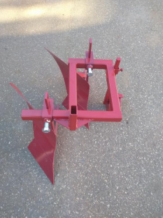 Плуг двухкорпусный для мотоблока МТЗ - П1-2х215/14-13