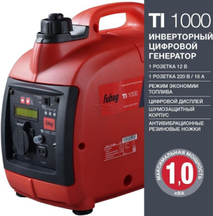 Генератор бензиновый FUBAG TI 1000 (838978)