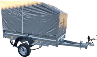 Прицеп Avtos A35P1B (3500*1500*300 ресс. AL-KO (R13) Тент 1200мм Аэро)