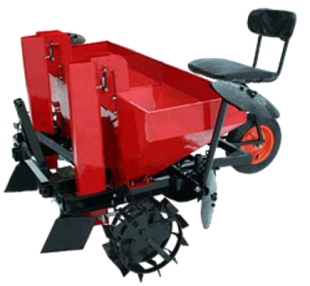 Картофелесажалка двухрядная Уралец КС-2МТ