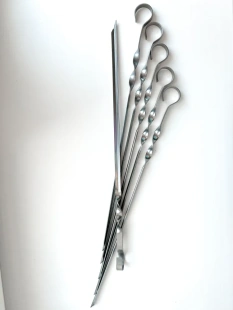 Комплект шампуров 5 шт.,(нержавеющая сталь).