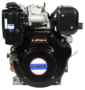 Двигатель Lifan Diesel 188FD D25 6A шлицевой вал for 1300D Двигатель Lifan Diesel 188FD D25 6A шлицевой вал for 1300D