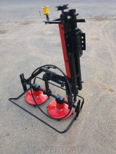 Косилка роторная, задненавесная, боковая, 2 диска, для ременных тракторов, рабочая ширина 800 мм.