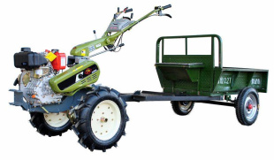 Мотоблок дизельный ZIGZAG KDT 910 LE