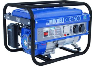 Генератор бензиновый MIKKELI GX3500 Генератор бензиновый MIKKELI GX3500