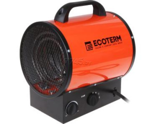 Пушка тепловая электрическая ECOTERM EHR-05/3E (ET1523-2) Пушка тепловая электрическая ECOTERM EHR-05/3E (ET1523-2)