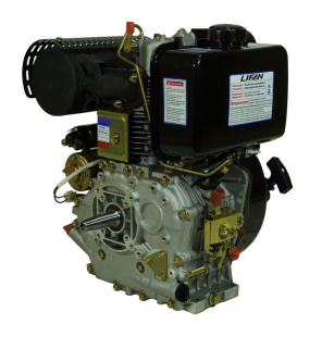 Двигатель Lifan Diesel 192FD 6A конусный вал (V for generator)