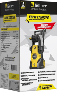 Мойка высокого давления KOLNER KHPW 2750FSPR (кн2750фспр)