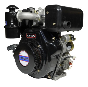 Двигатель Lifan Diesel 186FD D25 6A шлицевой вал for 1300D