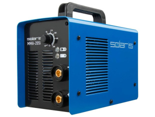 Инвертор сварочный SOLARIS MMA-205i (230В, 10-200 А, 85В, электроды диам. 1.6-4.0 мм, вес 5.1 кг)
