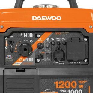 Генератор инверторный бензиновый DAEWOO POWER GDA 1400i